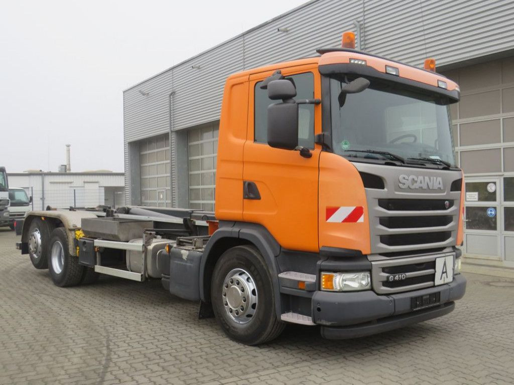 Scania G 410 LB 6x2*4HNA Abrollkipper Lift+Lenkachse 28 - Konkstõstukiga veoauto: pilt 2 Scania G 410 LB 6x2*4HNA Abrollkipper Lift+Lenkachse 28 - Konkstõstukiga veoauto: pilt 2