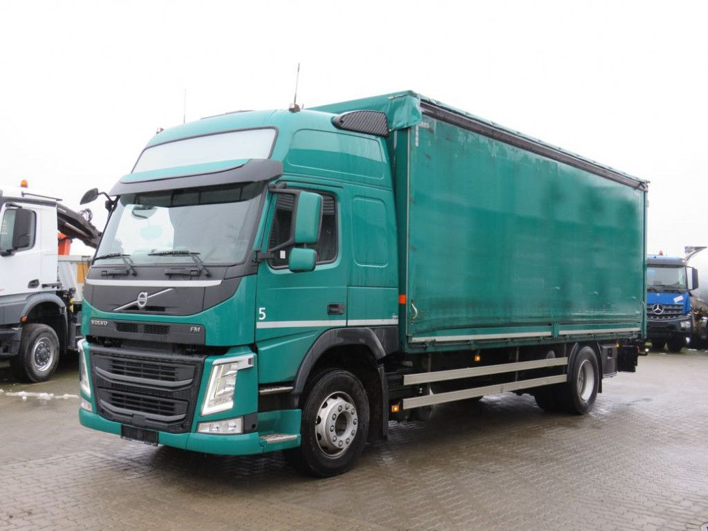 Volvo FM 380 Pritsche LBW LBW 2to Tautli.+Edscha - Tent veoauto: pilt 1 Volvo FM 380 Pritsche LBW LBW 2to Tautli.+Edscha - Tent veoauto: pilt 1