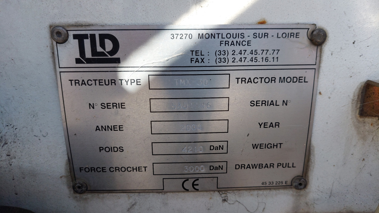 TLD TMX-30 tractor - Pagasiveok: pilt 2 TLD TMX-30 tractor - Pagasiveok: pilt 2