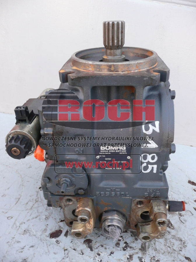 BOMAG 5817036 507875 + 519354 4842202001 - Hüdrauliline pump - Rullija: pilt 1 BOMAG 5817036 507875 + 519354 4842202001 - Hüdrauliline pump - Rullija: pilt 1