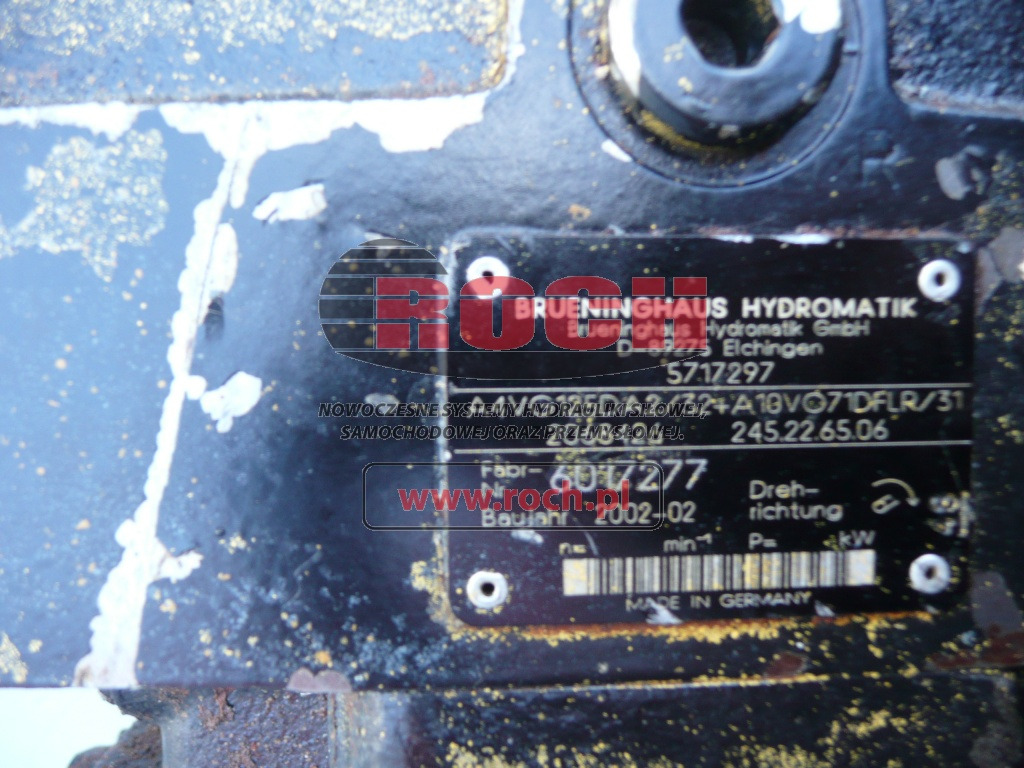 BRUENINGHAUS HYDROMATIK 5717297 - Hüdrauliline pump: pilt 2 BRUENINGHAUS HYDROMATIK 5717297 - Hüdrauliline pump: pilt 2