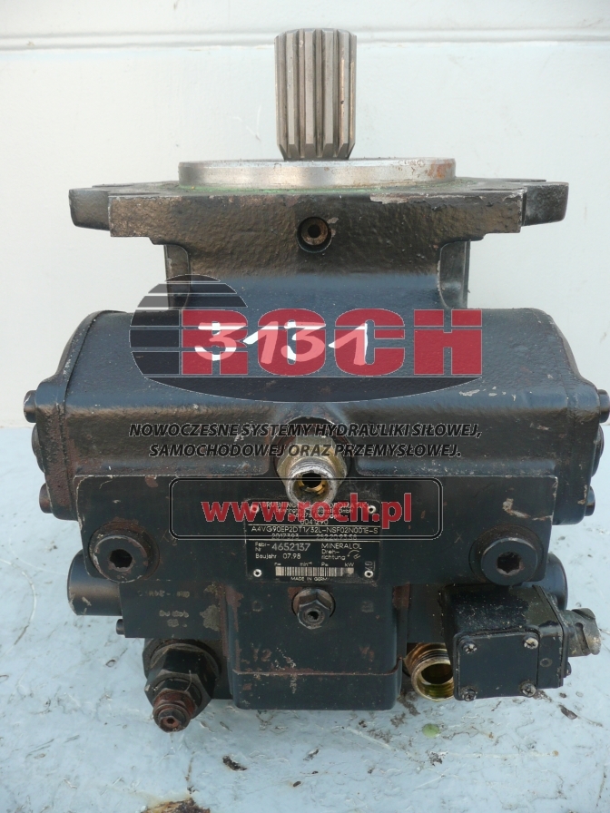 BRUENINGHAUS HYDROMATIK A4VG90EP2DT1/32L-NSF02N001-ES 2017393 252.20.93.58 - Hüdrauliline pump - Ehitusmasinad: pilt 1 BRUENINGHAUS HYDROMATIK A4VG90EP2DT1/32L-NSF02N001-ES 2017393 252.20.93.58 - Hüdrauliline pump - Ehitusmasinad: pilt 1