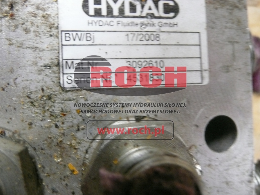 HYDAC 3092610 4531830 + 3039436 24VDC 21,2 OHM + 2 CEWKI+ V 0,16L - Hüdrauliline klapp: pilt 2 HYDAC 3092610 4531830 + 3039436 24VDC 21,2 OHM + 2 CEWKI+ V 0,16L - Hüdrauliline klapp: pilt 2