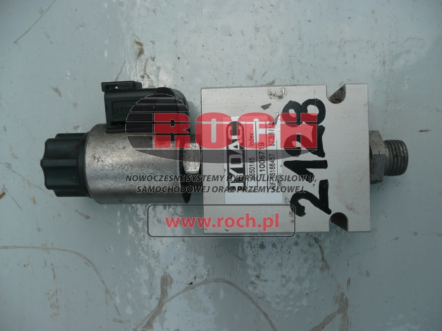 HYDAC 3550185 11006719 16166457 311427G 110716DFM - 1 SEKCYJNA + SPA6.6 GF30<1 - Hüdrauliline klapp - Rataslaadur: pilt 1 HYDAC 3550185 11006719 16166457 311427G 110716DFM - 1 SEKCYJNA + SPA6.6 GF30<1 - Hüdrauliline klapp - Rataslaadur: pilt 1