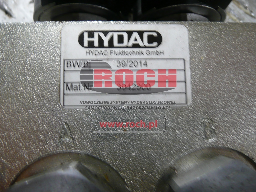 HYDAC 3942800 - 2 SEKCYJNY + 3110056 - Hüdrauliline klapp: pilt 2 HYDAC 3942800 - 2 SEKCYJNY + 3110056 - Hüdrauliline klapp: pilt 2