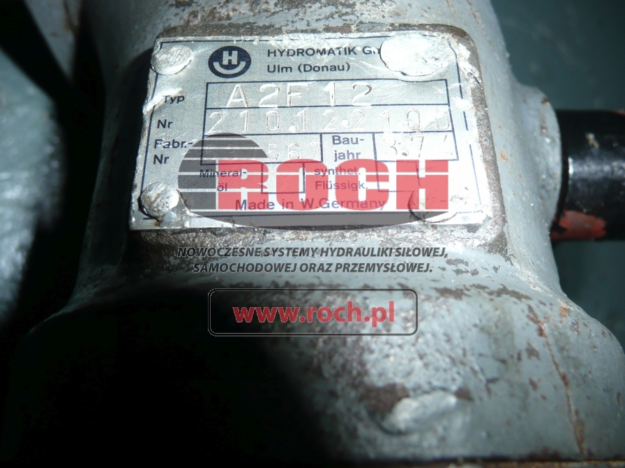 HYDROMATIK A2F12210.12.21.00 - Hüdrauliline mootor - Ehitusmasinad: pilt 2 HYDROMATIK A2F12210.12.21.00 - Hüdrauliline mootor - Ehitusmasinad: pilt 2