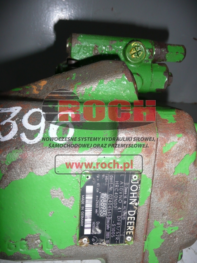 JOHN DEERE L A10VNO41DFR1/52R-HRC40N00-S1005 02404545 AL151513 - Hüdrauliline pump - Ehitusmasinad: pilt 2 JOHN DEERE L A10VNO41DFR1/52R-HRC40N00-S1005 02404545 AL151513 - Hüdrauliline pump - Ehitusmasinad: pilt 2