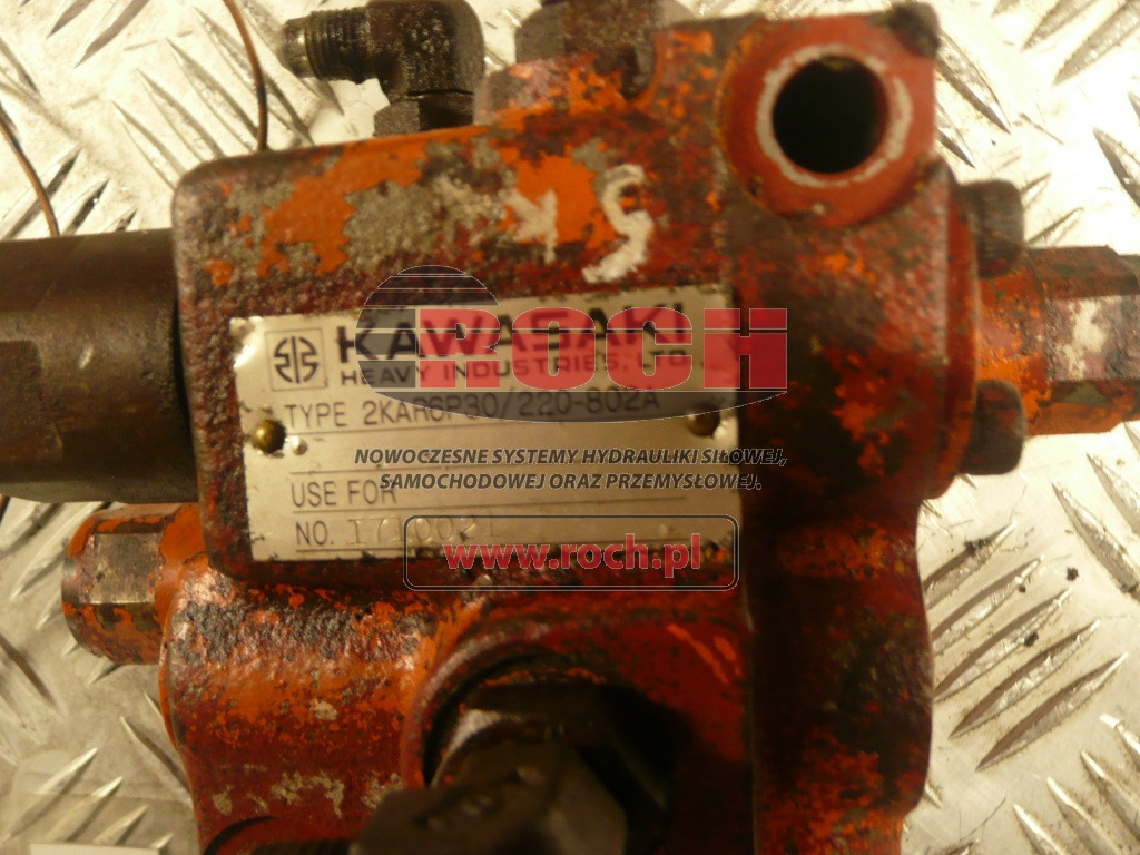 KAWASAKI 2KAR6P30/220-802A I710021 - 1 SEKCYJNY - Hüdrauliline klapp: pilt 1 KAWASAKI 2KAR6P30/220-802A I710021 - 1 SEKCYJNY - Hüdrauliline klapp: pilt 1