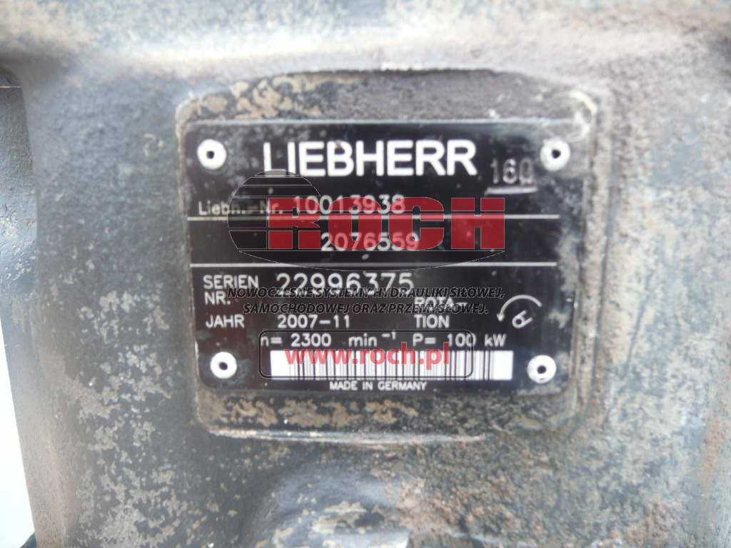 LIEBHERR 10013938 2076559 - TYLKO I STOPIEŃ: R902076693 - Hüdrauliline pump: pilt 2 LIEBHERR 10013938 2076559 - TYLKO I STOPIEŃ: R902076693 - Hüdrauliline pump: pilt 2