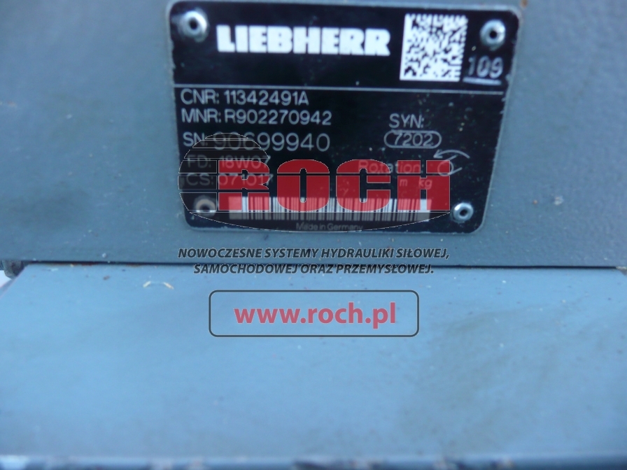LIEBHERR 11342491A 071017 - Hüdrauliline pump - Ekskavaator: pilt 2 LIEBHERR 11342491A 071017 - Hüdrauliline pump - Ekskavaator: pilt 2