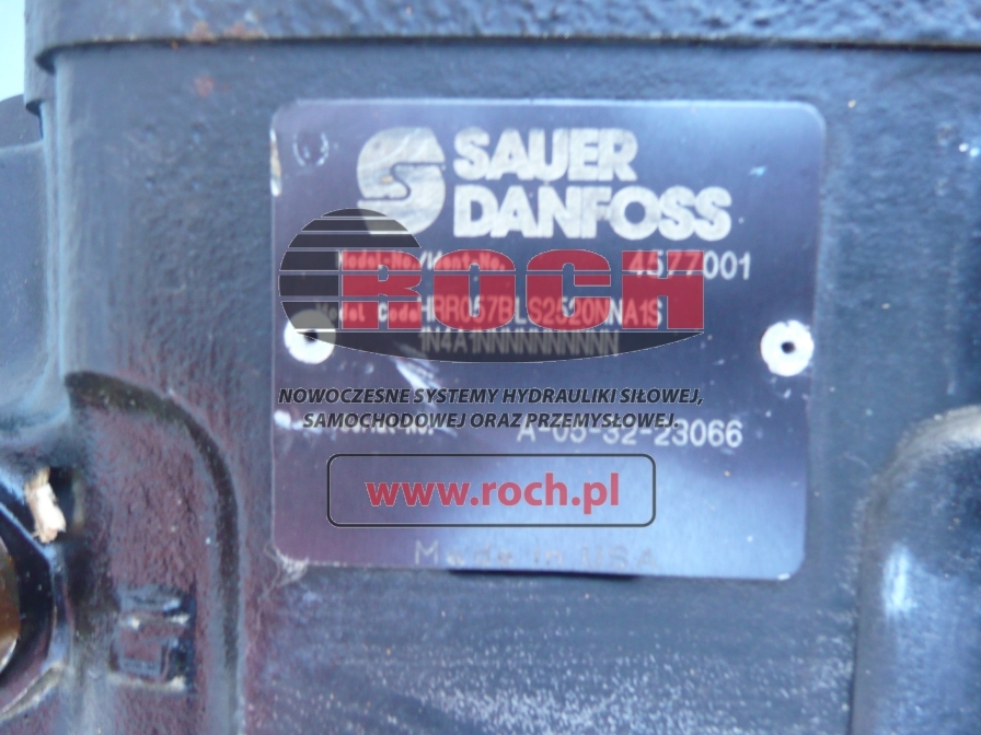 SAUER HRR057BLS2520NNA1S1N4A1NNNNNNNNNN - Hüdrauliline pump - Ehitusmasinad: pilt 2 SAUER HRR057BLS2520NNA1S1N4A1NNNNNNNNNN - Hüdrauliline pump - Ehitusmasinad: pilt 2
