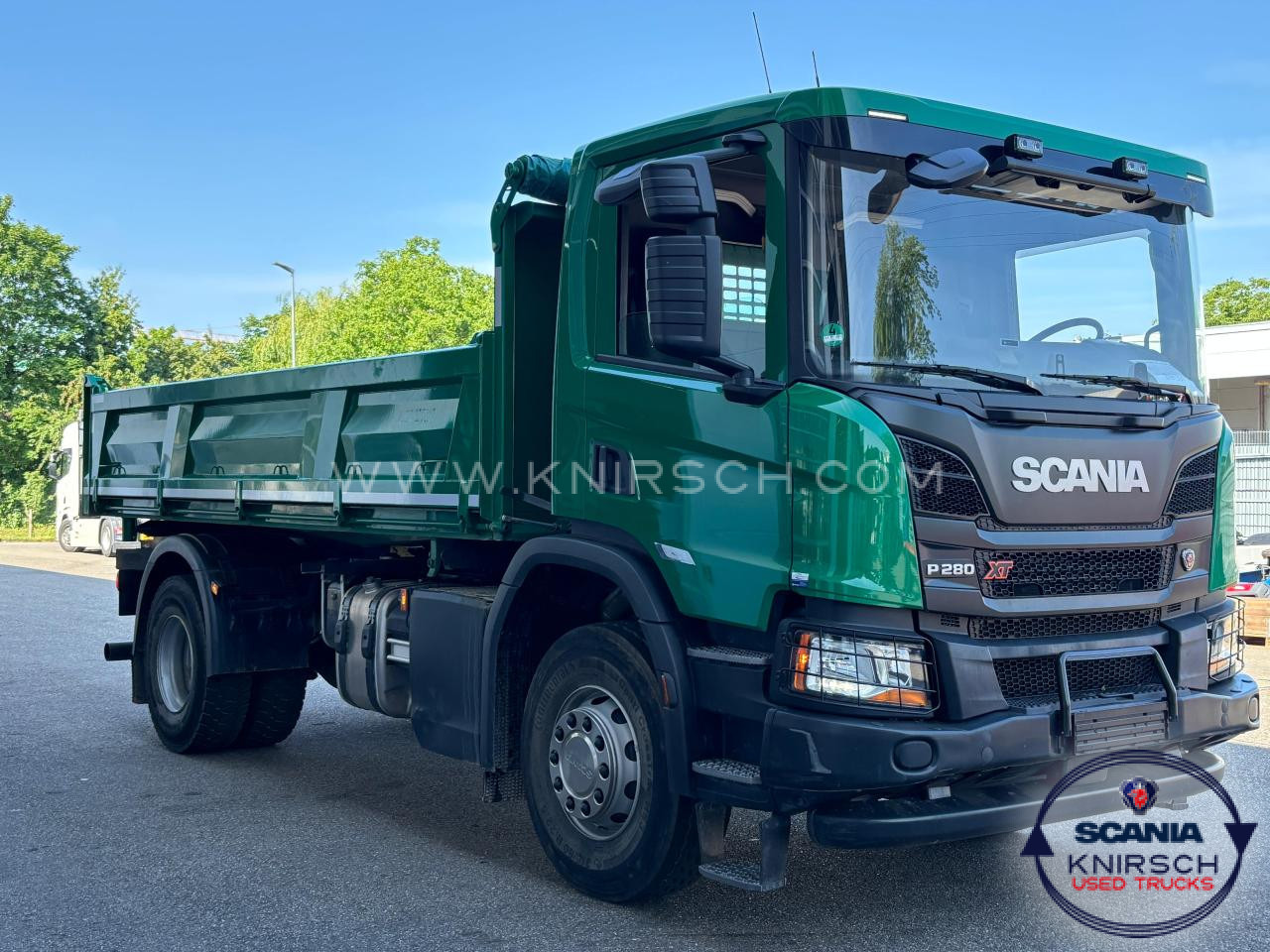 SCANIA P280B4x2HZ 3-Seiten Kipper / Bordmatic / HYVA - Kallurauto: pilt 1 SCANIA P280B4x2HZ 3-Seiten Kipper / Bordmatic / HYVA - Kallurauto: pilt 1