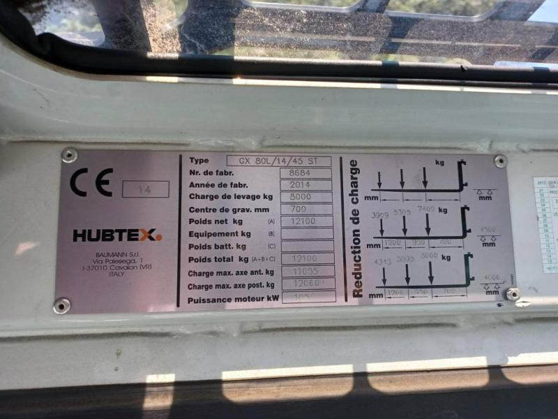 Küljelaadur Hubtex GX 80L/14/45 ST: pilt 20