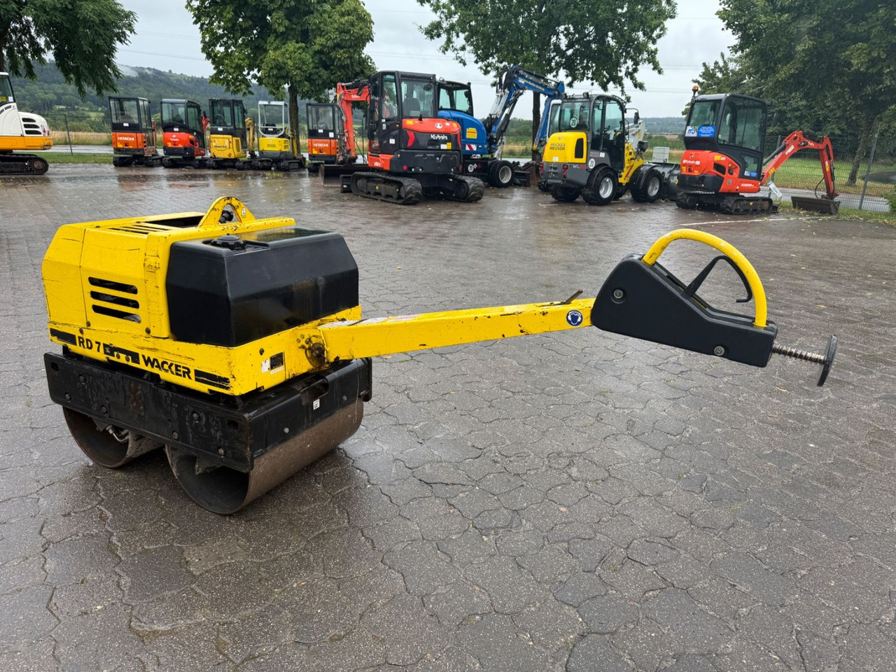 Wacker RD 7 H-S, Tandemwalze, Vibration, Wasser - Mini teerull: pilt 4 Wacker RD 7 H-S, Tandemwalze, Vibration, Wasser - Mini teerull: pilt 4