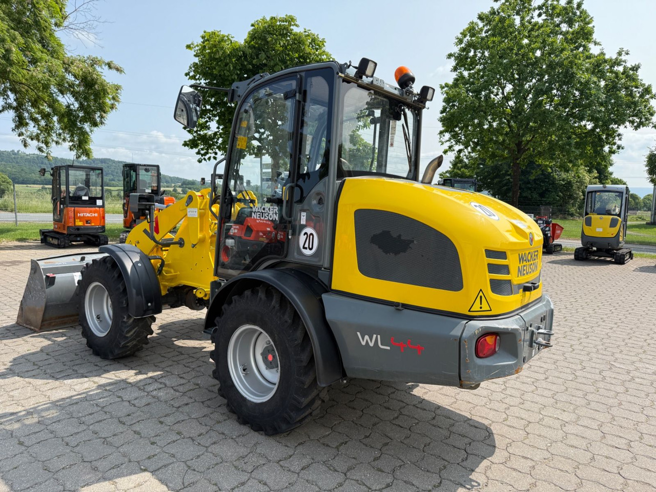 Wacker WL 44, BJ 22, 775 BH, Schaufel, Gabel, TOP - Rataslaadur: pilt 2 Wacker WL 44, BJ 22, 775 BH, Schaufel, Gabel, TOP - Rataslaadur: pilt 2