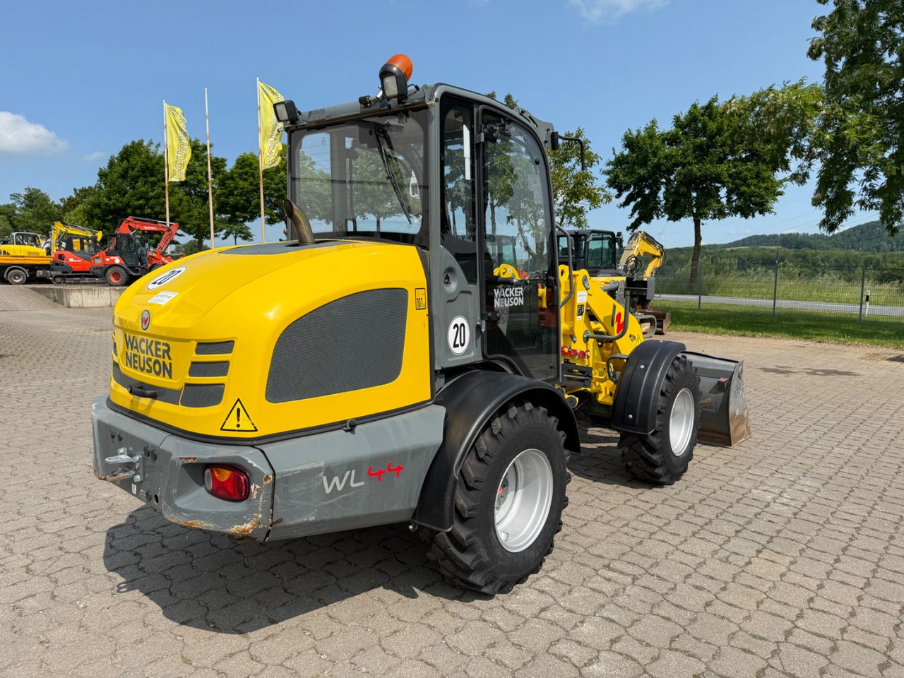 Wacker WL 44, BJ 22, 775 BH, Schaufel, Gabel, TOP - Rataslaadur: pilt 4 Wacker WL 44, BJ 22, 775 BH, Schaufel, Gabel, TOP - Rataslaadur: pilt 4