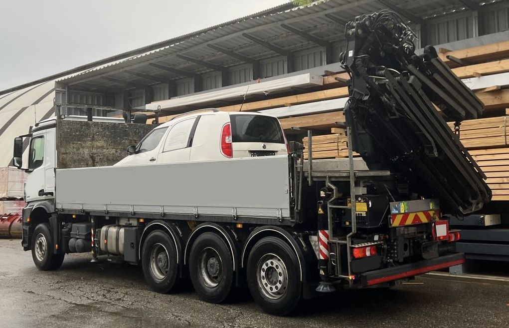 MERCEDES-BENZ Hiab Palfinger Fassi F275-5 JIB-3 - Madelveok/ Platvormveok: pilt 2 MERCEDES-BENZ Hiab Palfinger Fassi F275-5 JIB-3 - Madelveok/ Platvormveok: pilt 2