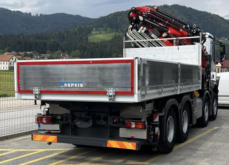 MERCEDES-BENZ Hiab Palfinger Fassi F990-8 JIB-6 - Kraanaga veoauto: pilt 4 MERCEDES-BENZ Hiab Palfinger Fassi F990-8 JIB-6 - Kraanaga veoauto: pilt 4