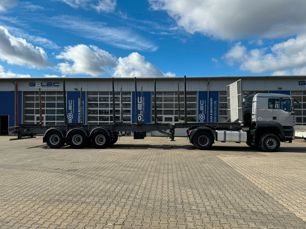 BLUMHARDT SAL.40.24 Holztransporter 3 Achse - Metsaveo poolhaagis: pilt 2 BLUMHARDT SAL.40.24 Holztransporter 3 Achse - Metsaveo poolhaagis: pilt 2