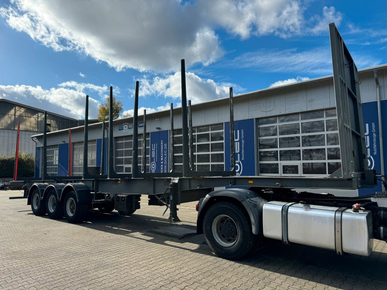 BLUMHARDT SAL.40.24 Holztransporter 3 Achse - Metsaveo poolhaagis: pilt 1 BLUMHARDT SAL.40.24 Holztransporter 3 Achse - Metsaveo poolhaagis: pilt 1