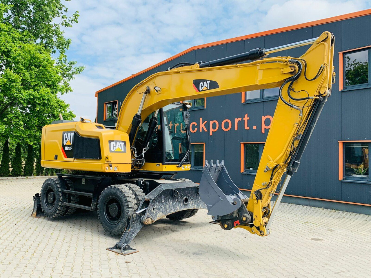 CAT M318F Mobilbagger *5.845 h *Schnellwechsel - Ratastel ekskavaator: pilt 3 CAT M318F Mobilbagger *5.845 h *Schnellwechsel - Ratastel ekskavaator: pilt 3