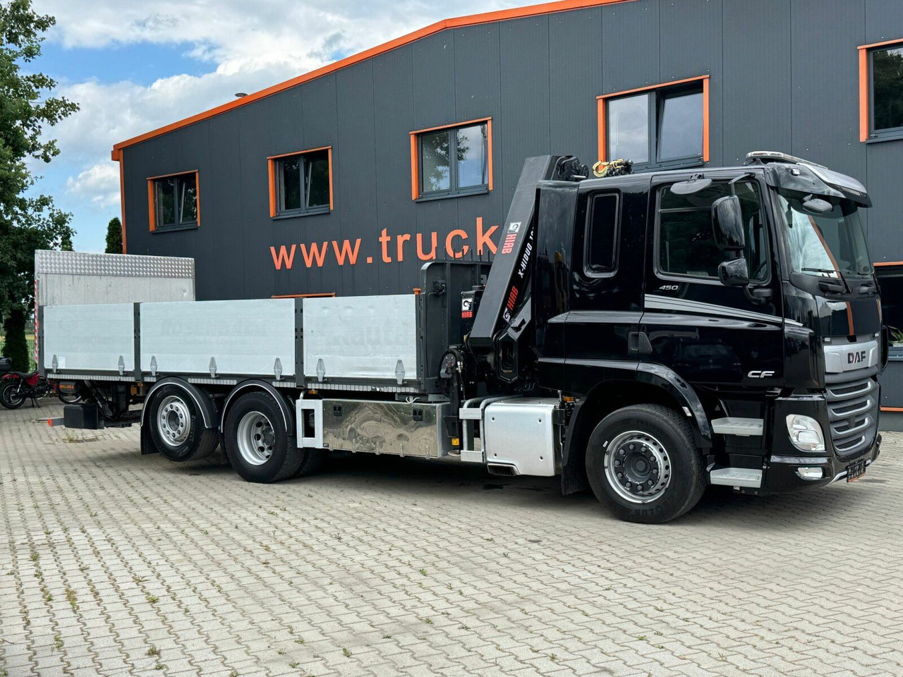 DAF CF 450 FAN 6x2 Pritsche mit Kran HIAB 188 E-6 - Madelveok/ Platvormveok, Kraanaga veoauto: pilt 5 DAF CF 450 FAN 6x2 Pritsche mit Kran HIAB 188 E-6 - Madelveok/ Platvormveok, Kraanaga veoauto: pilt 5