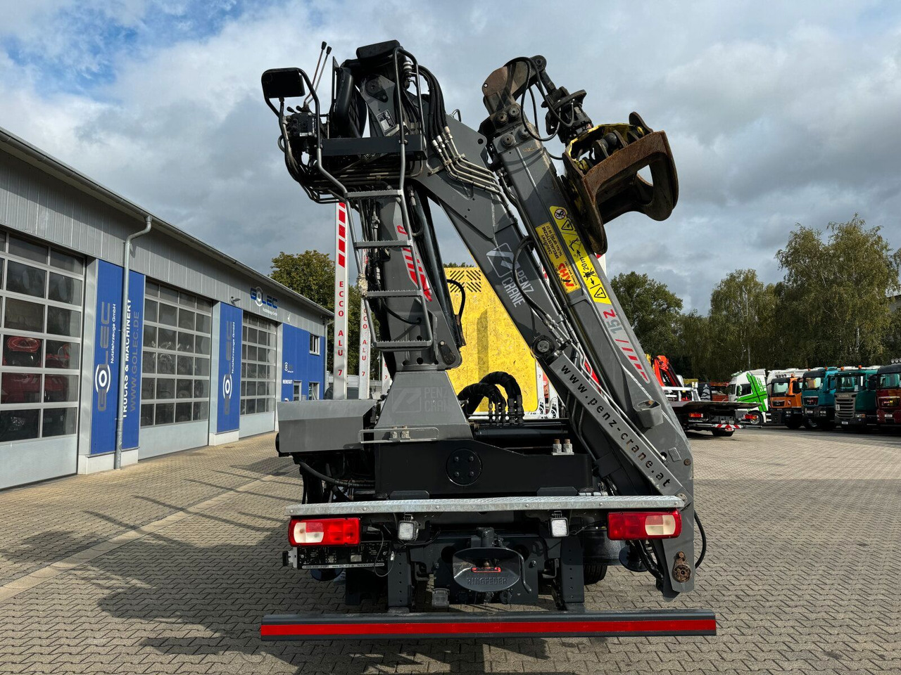 Metsaveok, Kraanaga veoauto DAF XF 530 6x2 Holztransport Kran PENZ 15Z9.50 *Anh.: pilt 8