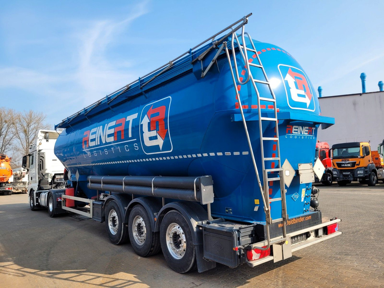 Feldbinder EUT 56.3 Liegend Silo mit ADR AT *56.000 L - Silo poolhaagis: pilt 3 Feldbinder EUT 56.3 Liegend Silo mit ADR AT *56.000 L - Silo poolhaagis: pilt 3