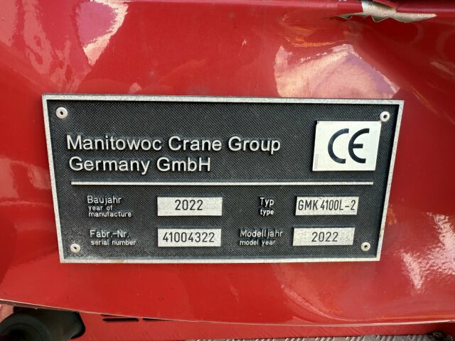 Grove Manitowoc GMK 4100L-2 Autokran 8x6 - Maastikukraana: pilt 3 Grove Manitowoc GMK 4100L-2 Autokran 8x6 - Maastikukraana: pilt 3