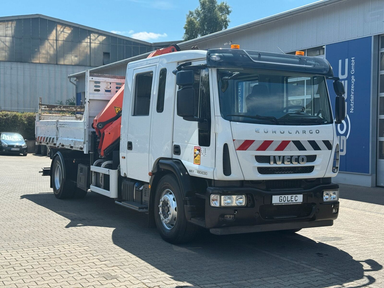 Iveco ML180E 4x2 DOKA Euro 5 Kipper Kran PK16001K-B - Kallurauto, Kraanaga veoauto: pilt 1 Iveco ML180E 4x2 DOKA Euro 5 Kipper Kran PK16001K-B - Kallurauto, Kraanaga veoauto: pilt 1