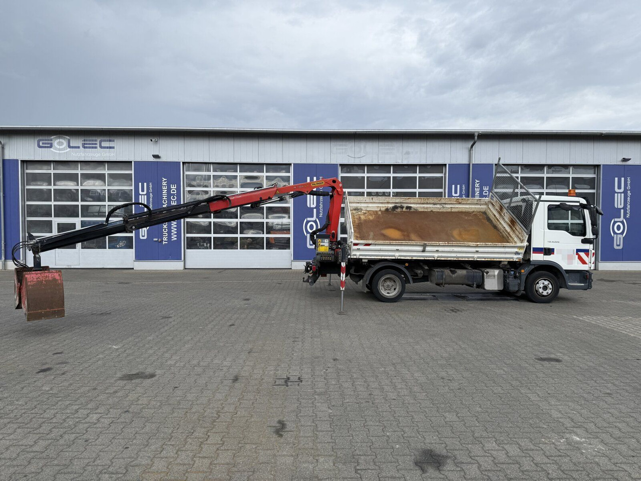 MAN TGL 8.220 4x2 Kipper Kran Palfinger 7.001-K A - Tarbesõiduk kallur: pilt 4 MAN TGL 8.220 4x2 Kipper Kran Palfinger 7.001-K A - Tarbesõiduk kallur: pilt 4