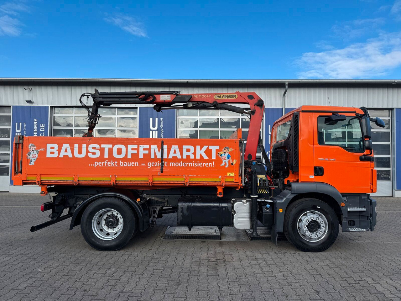 MAN TGM 18.340 4x2 Euro 6 Kipper Kran PK11001.K - Kallurauto, Kraanaga veoauto: pilt 3 MAN TGM 18.340 4x2 Euro 6 Kipper Kran PK11001.K - Kallurauto, Kraanaga veoauto: pilt 3