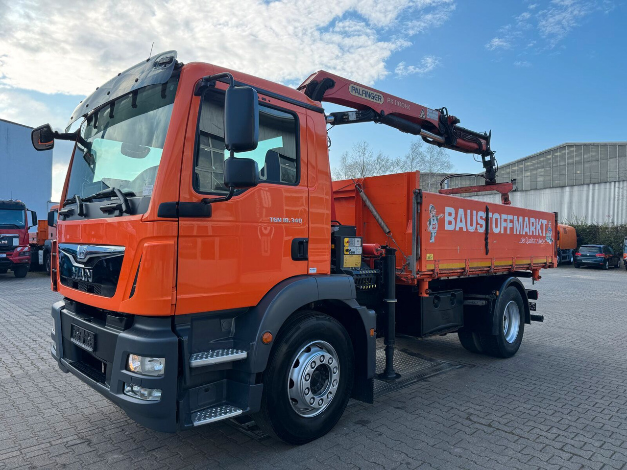 MAN TGM 18.340 4x2 Euro 6 Kipper Kran PK11001.K - Kallurauto, Kraanaga veoauto: pilt 2 MAN TGM 18.340 4x2 Euro 6 Kipper Kran PK11001.K - Kallurauto, Kraanaga veoauto: pilt 2