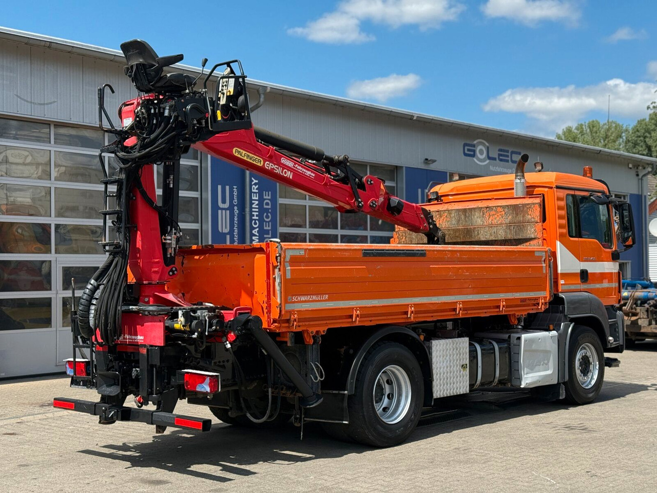 MAN TGS 18.400 4x2 Kipper Bordmatic Kran Palfinger - Kallurauto, Kraanaga veoauto: pilt 3 MAN TGS 18.400 4x2 Kipper Bordmatic Kran Palfinger - Kallurauto, Kraanaga veoauto: pilt 3