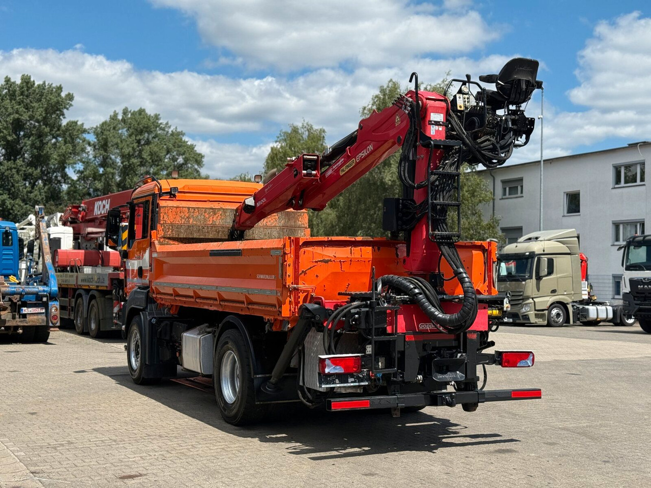 MAN TGS 18.400 4x2 Kipper Bordmatic Kran Palfinger - Kallurauto, Kraanaga veoauto: pilt 5 MAN TGS 18.400 4x2 Kipper Bordmatic Kran Palfinger - Kallurauto, Kraanaga veoauto: pilt 5