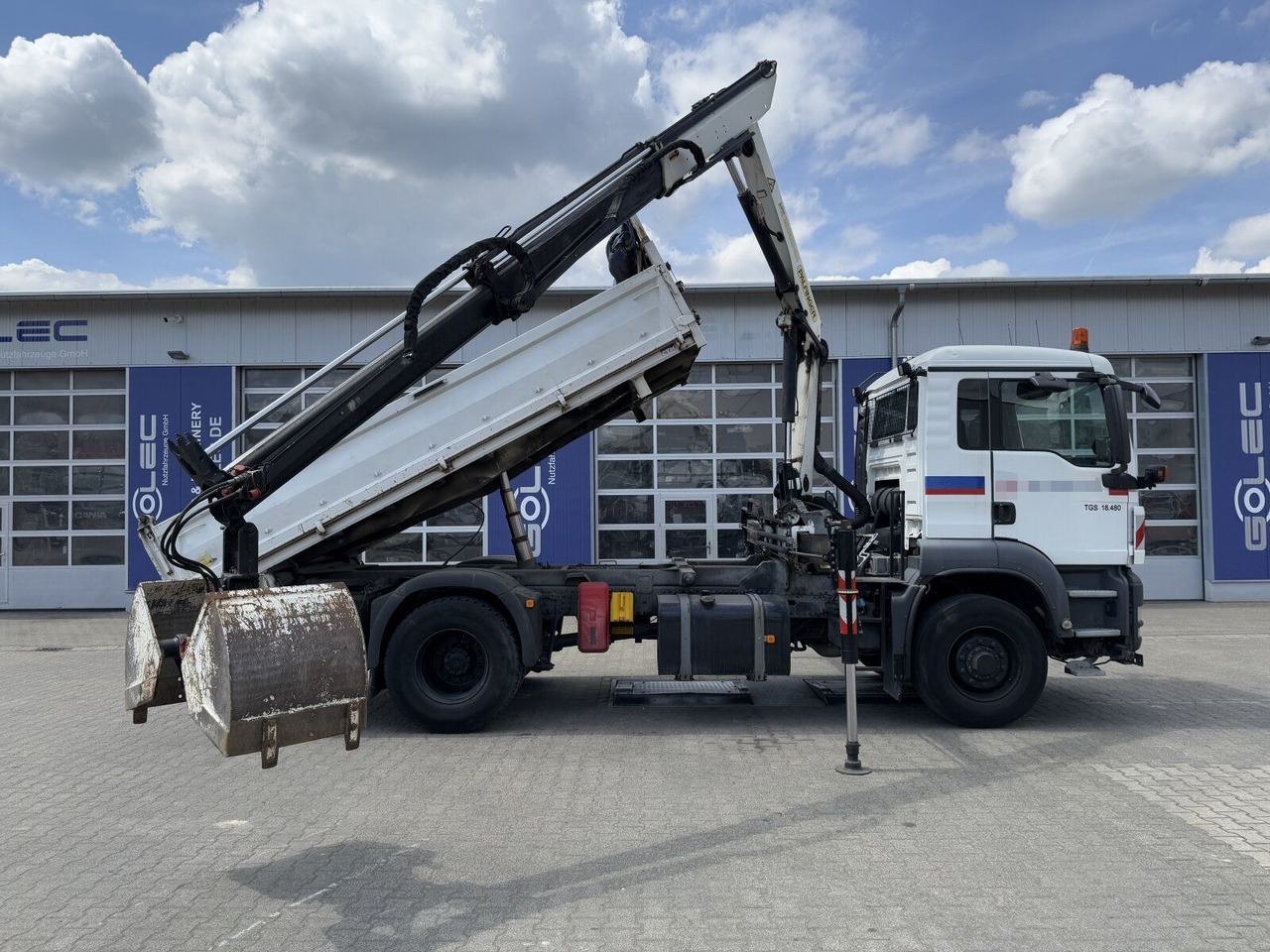 MAN TGS 18.480 4x4H Winter. Kipper Kran PALFINGER 12 - Kallurauto, Kraanaga veoauto: pilt 4 MAN TGS 18.480 4x4H Winter. Kipper Kran PALFINGER 12 - Kallurauto, Kraanaga veoauto: pilt 4