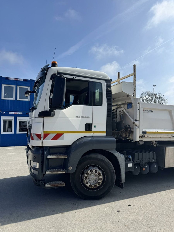 MAN TGS 26.400 6x2*4 Kipper Bordm. Kran ATLAS 172.3E - Kallurauto, Kraanaga veoauto: pilt 2 MAN TGS 26.400 6x2*4 Kipper Bordm. Kran ATLAS 172.3E - Kallurauto, Kraanaga veoauto: pilt 2