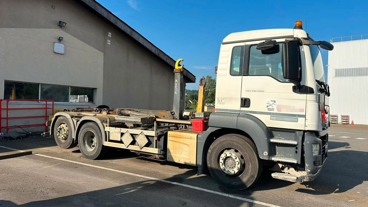 MAN TGS 28.400 6x2-4 Abrollkipper Lift-Lenkachse - Konkstõstukiga veoauto, Kraanaga veoauto: pilt 1 MAN TGS 28.400 6x2-4 Abrollkipper Lift-Lenkachse - Konkstõstukiga veoauto, Kraanaga veoauto: pilt 1