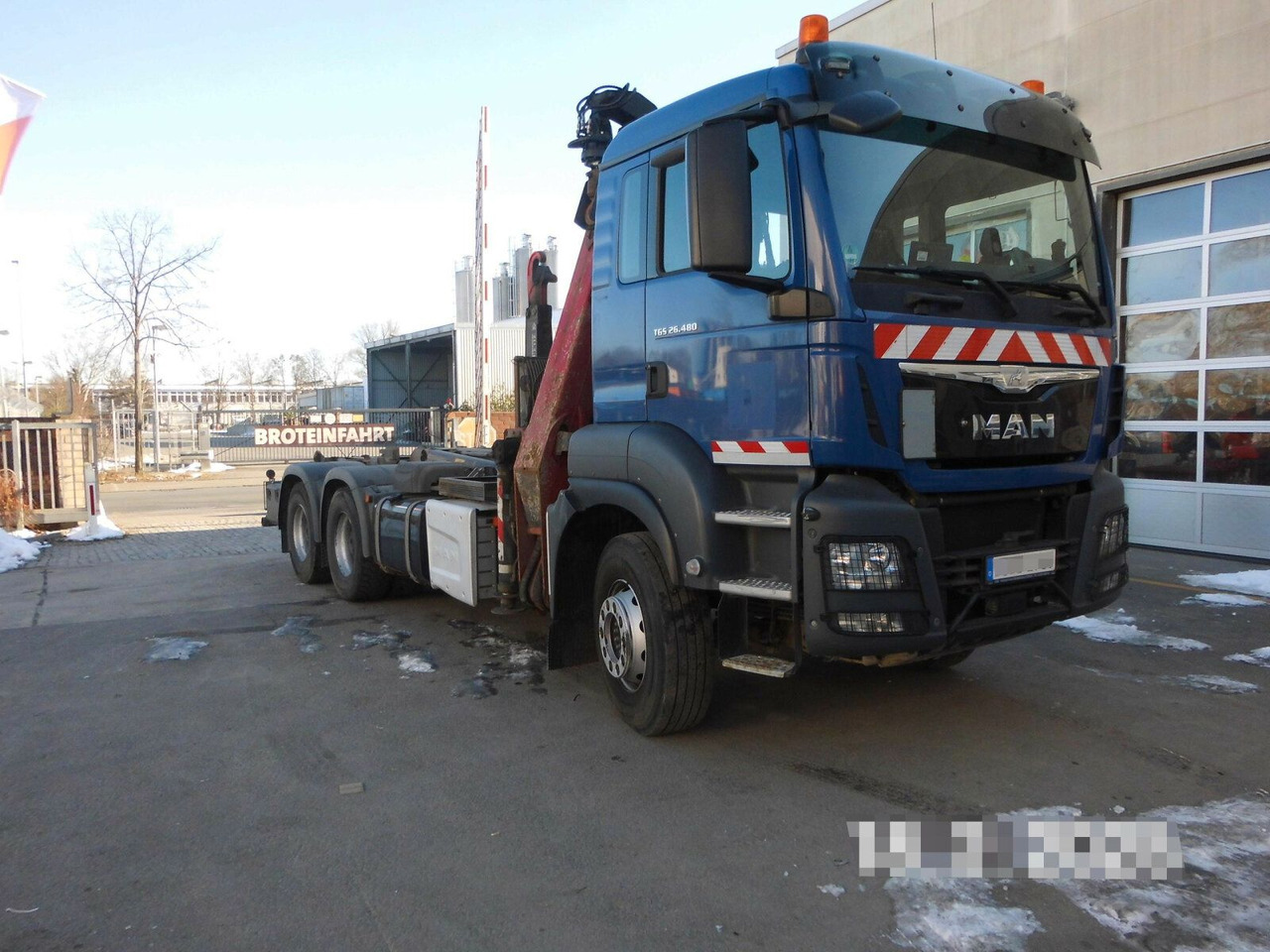 MAN TGS 28.480 6x4 Abrollkipper + Kran bis 4,63 T - Kraanaga veoauto: pilt 1 MAN TGS 28.480 6x4 Abrollkipper + Kran bis 4,63 T - Kraanaga veoauto: pilt 1