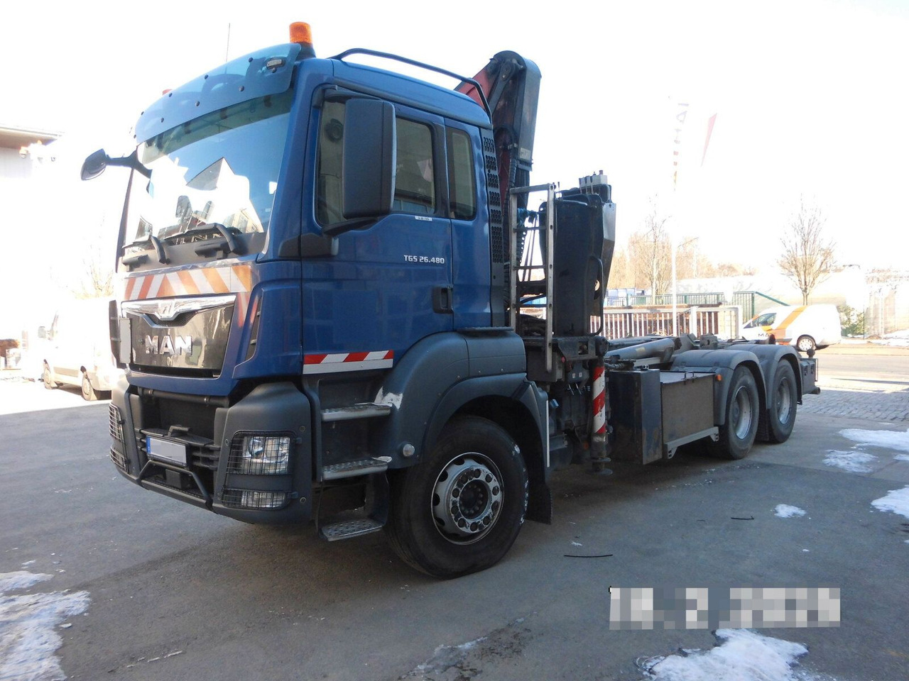 MAN TGS 28.480 6x4 Abrollkipper + Kran bis 4,63 T - Konkstõstukiga veoauto, Kraanaga veoauto: pilt 2 MAN TGS 28.480 6x4 Abrollkipper + Kran bis 4,63 T - Konkstõstukiga veoauto, Kraanaga veoauto: pilt 2