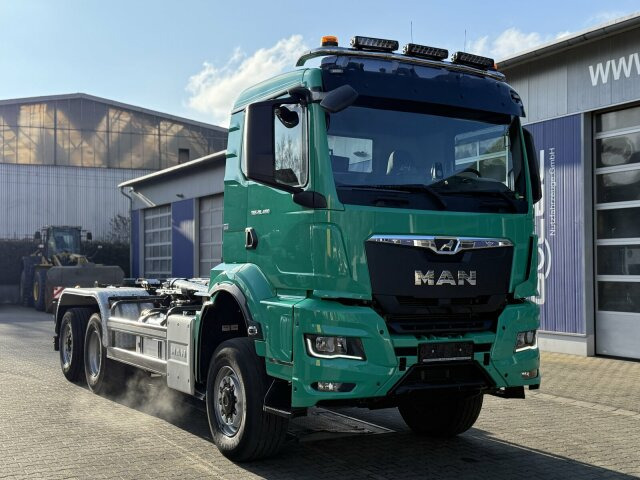 MAN TGS 28.480 6x4 Abrollkipper Meiller RS21.65 - Konkstõstukiga veoauto: pilt 1 MAN TGS 28.480 6x4 Abrollkipper Meiller RS21.65 - Konkstõstukiga veoauto: pilt 1