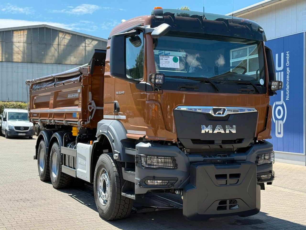 MAN TGS 33.440 6x4 Kipper MEILLER Bordmatik Frontpl. - Kallurauto: pilt 1 MAN TGS 33.440 6x4 Kipper MEILLER Bordmatik Frontpl. - Kallurauto: pilt 1
