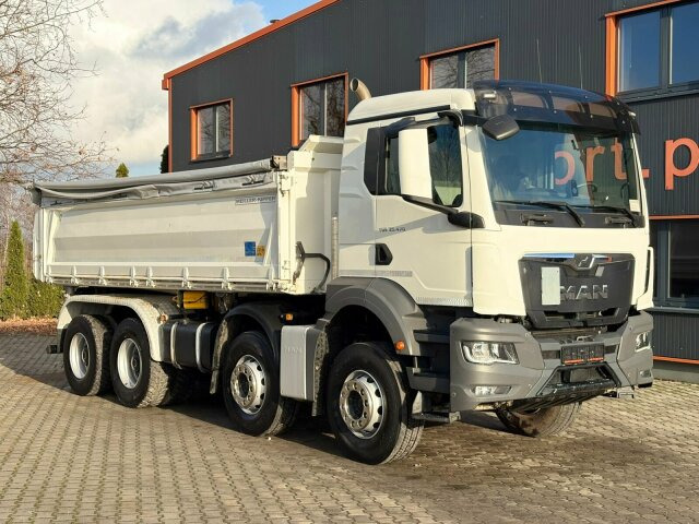 MAN TGS 35.470 8x4 BB Euro6 Meiller Kipper Bordmatik - Kallurauto: pilt 1 MAN TGS 35.470 8x4 BB Euro6 Meiller Kipper Bordmatik - Kallurauto: pilt 1