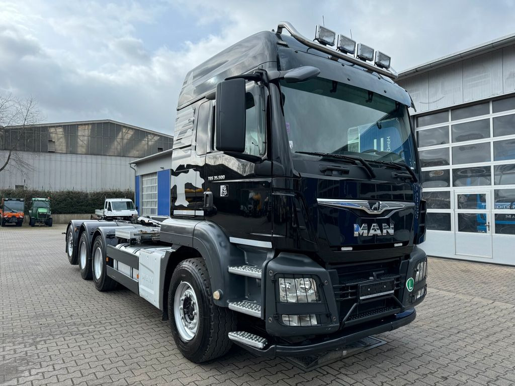 Konkstõstukiga veoauto MAN TGS 35.500 8x4-4 BL Abrollkipper Stummer 25 Ton: pilt 1