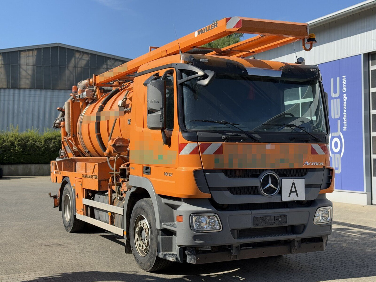 Mercedes-Benz ACTROS 1832 L Kanalreiniger MÜLLER 10.000 L - Vaakumveok: pilt 1 Mercedes-Benz ACTROS 1832 L Kanalreiniger MÜLLER 10.000 L - Vaakumveok: pilt 1