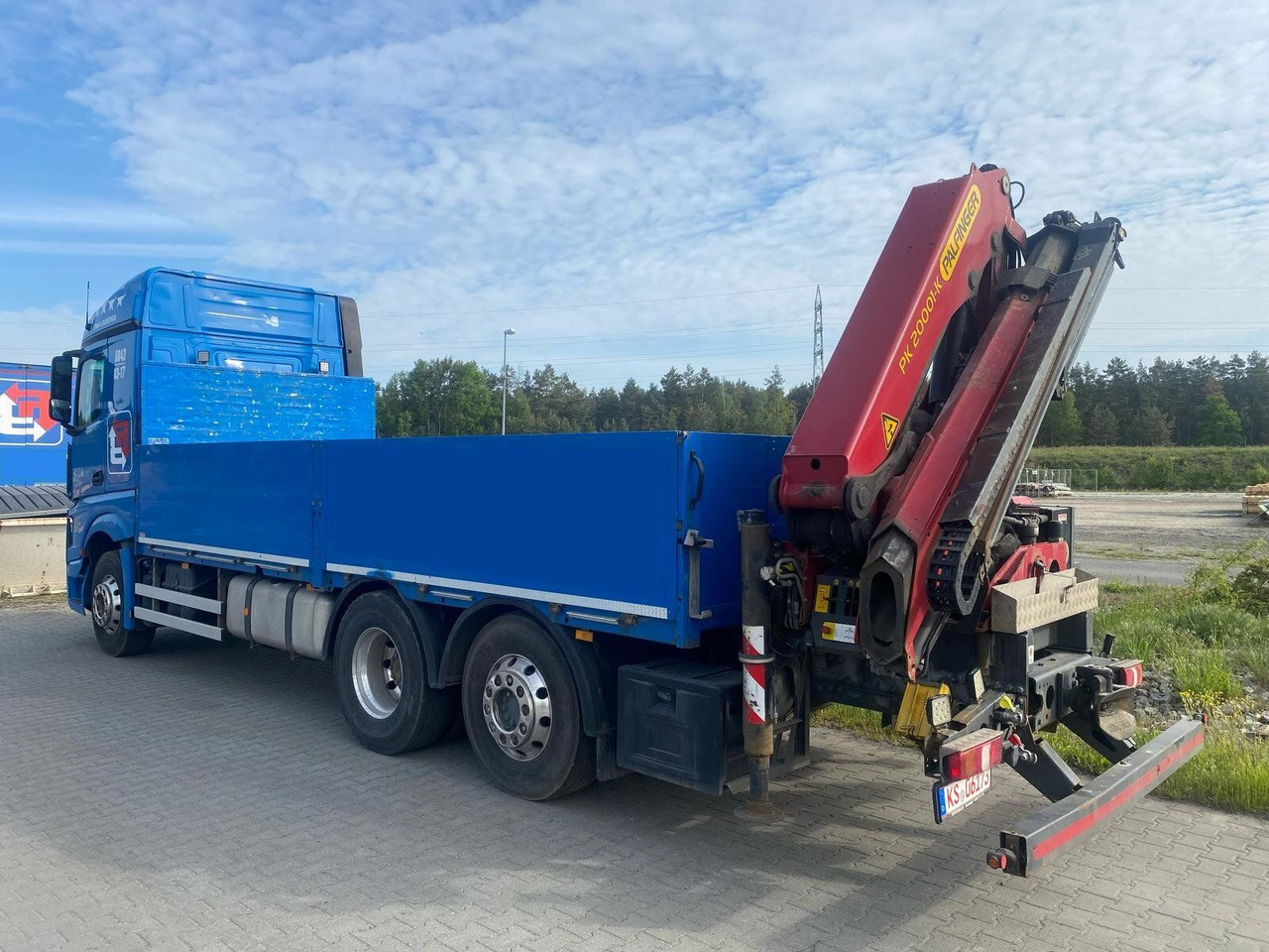 Mercedes-Benz ACTROS 2545 6x2 Pritsch Kran Palfinger PK20001 - Kraanaga veoauto: pilt 2 Mercedes-Benz ACTROS 2545 6x2 Pritsch Kran Palfinger PK20001 - Kraanaga veoauto: pilt 2