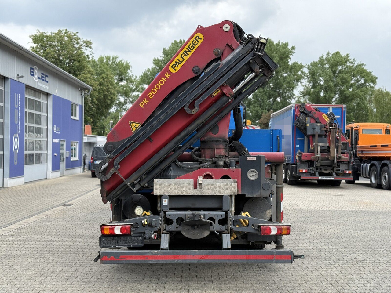 Mercedes-Benz ACTROS 2545 6x2 Pritsche Kran Palfinger PK20001K - Kraanaga veoauto: pilt 4 Mercedes-Benz ACTROS 2545 6x2 Pritsche Kran Palfinger PK20001K - Kraanaga veoauto: pilt 4