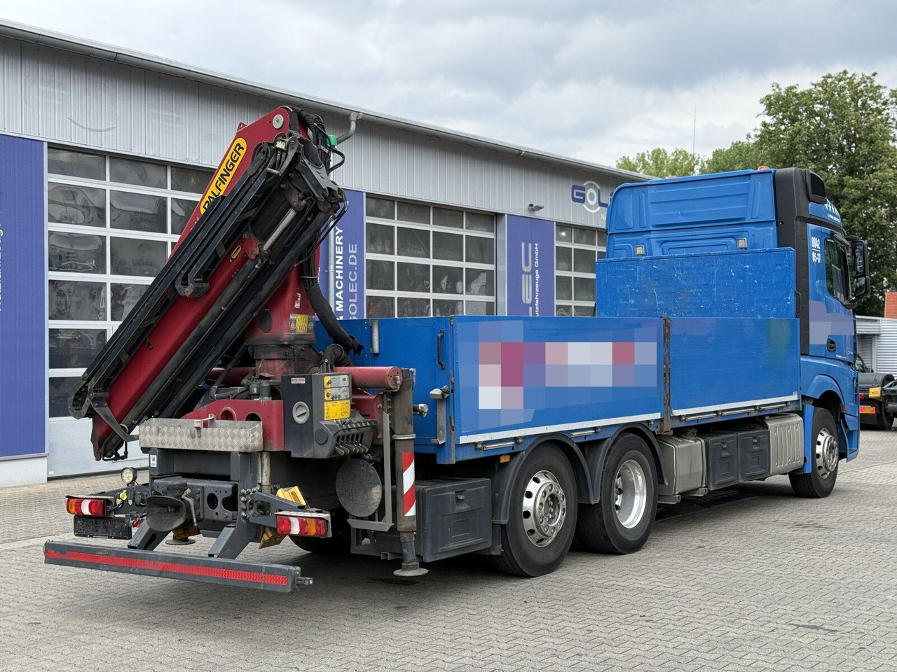 Mercedes-Benz ACTROS 2545 6x2 Pritsche Kran Palfinger PK20001K - Madelveok/ Platvormveok, Kraanaga veoauto: pilt 3 Mercedes-Benz ACTROS 2545 6x2 Pritsche Kran Palfinger PK20001K - Madelveok/ Platvormveok, Kraanaga veoauto: pilt 3
