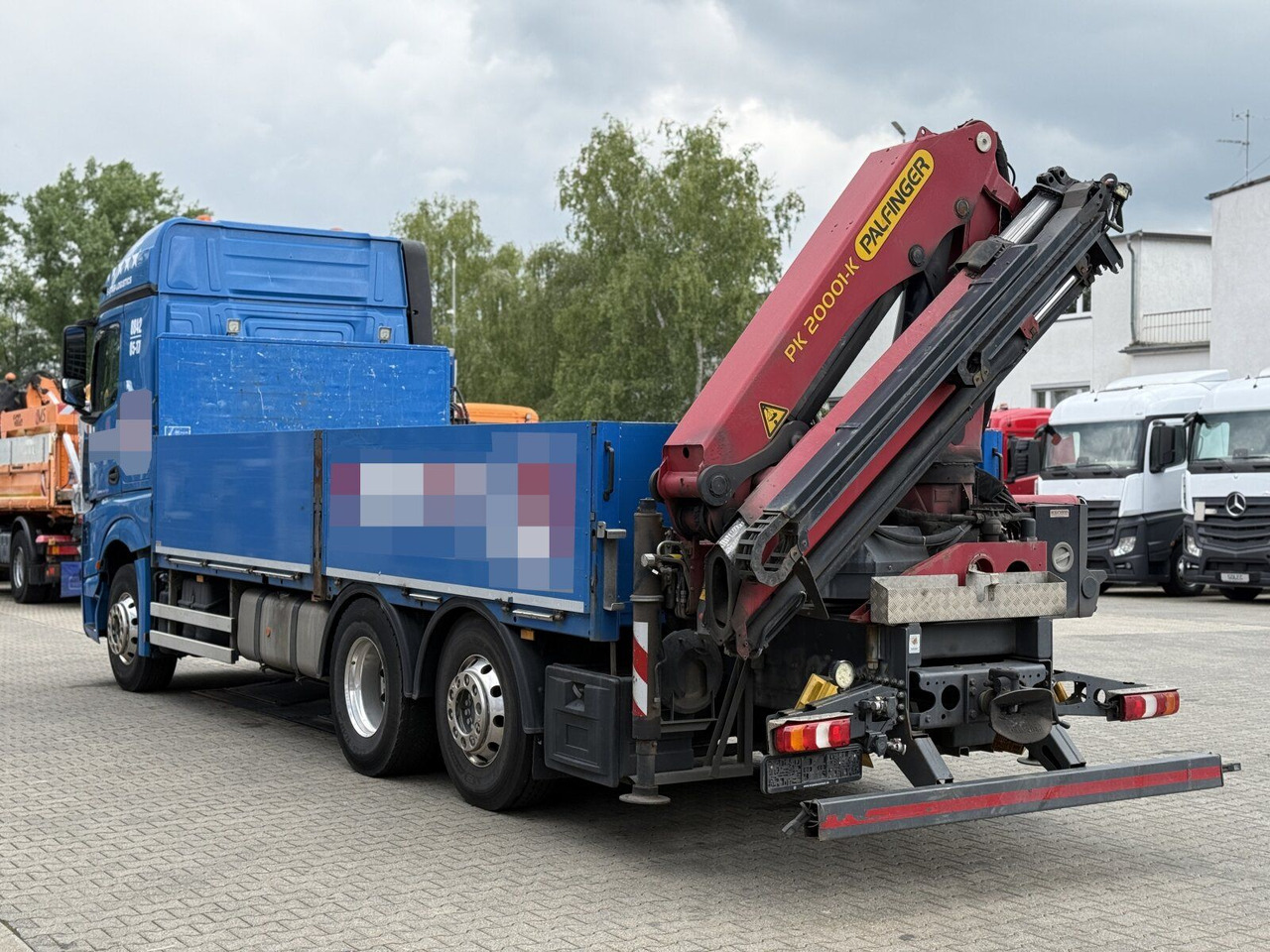 Mercedes-Benz ACTROS 2545 6x2 Pritsche Kran Palfinger PK20001K - Madelveok/ Platvormveok, Kraanaga veoauto: pilt 5 Mercedes-Benz ACTROS 2545 6x2 Pritsche Kran Palfinger PK20001K - Madelveok/ Platvormveok, Kraanaga veoauto: pilt 5