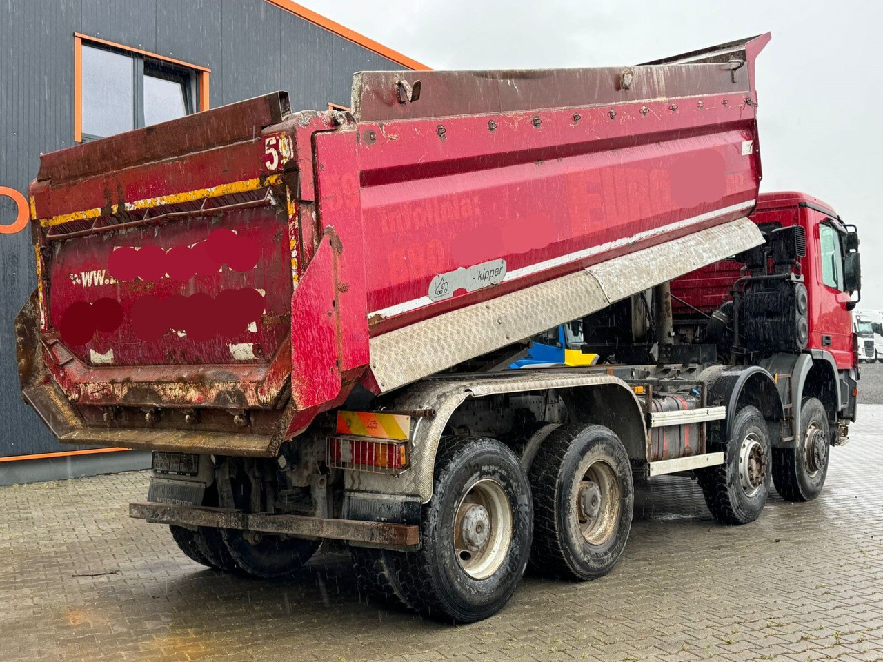 Kallurauto Mercedes-Benz ACTROS 4141 EURO4 8x6 Muldenkipper: pilt 10